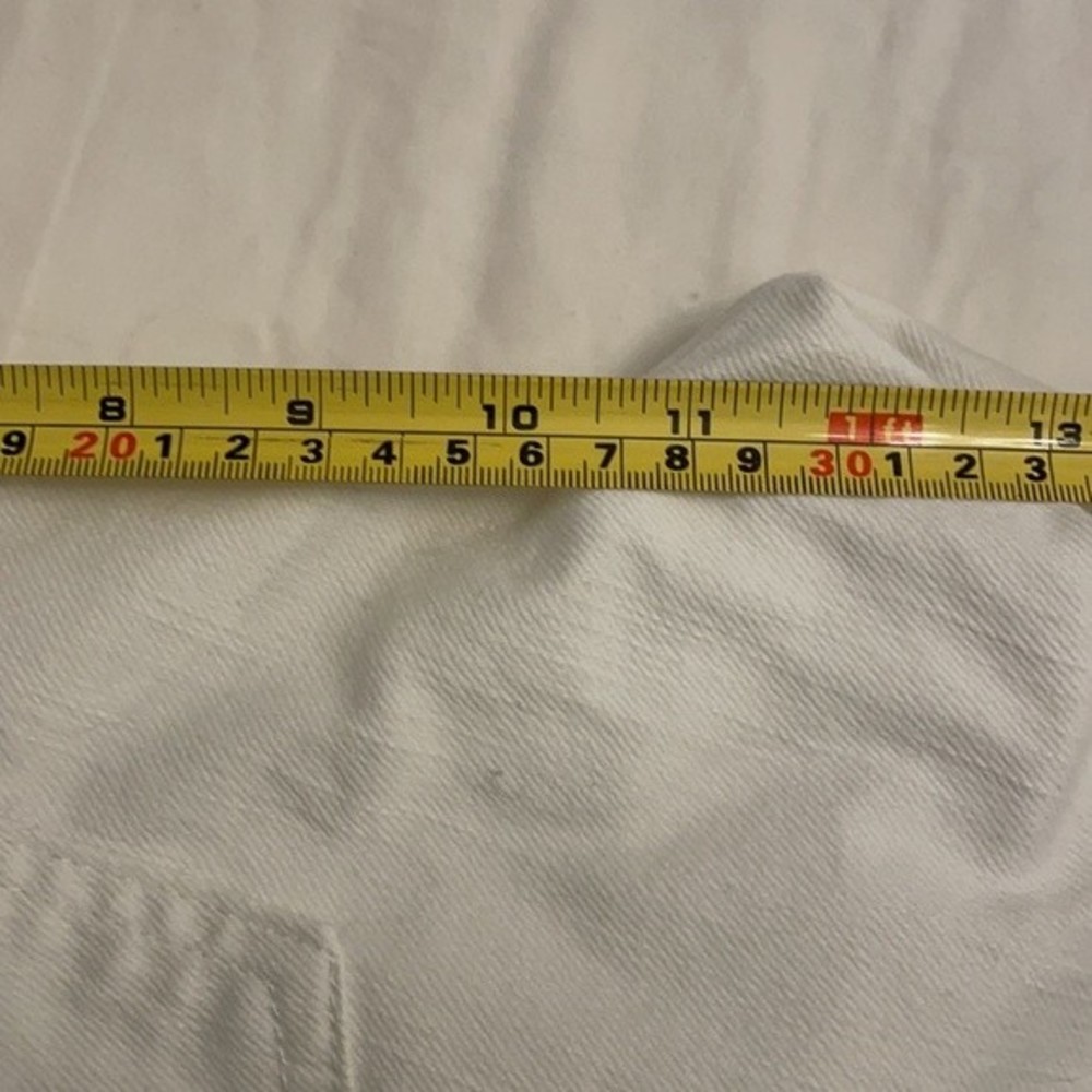 Levi's White Mid-Rise Skinny Jeans Silver Tab Womens 30X30 - Picture 14 of 15